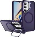 Samsung Galaxy S26 FE Hoesje MagSafe Back Cover met Camera Stand Paars