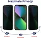Rosso Samsung Galaxy S26 FE 9H Tempered Glass Screen Protector Privacy afbeelding 5