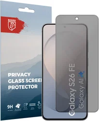 Rosso Samsung Galaxy S26 FE 9H Tempered Glass Screen Protector Privacy afbeelding