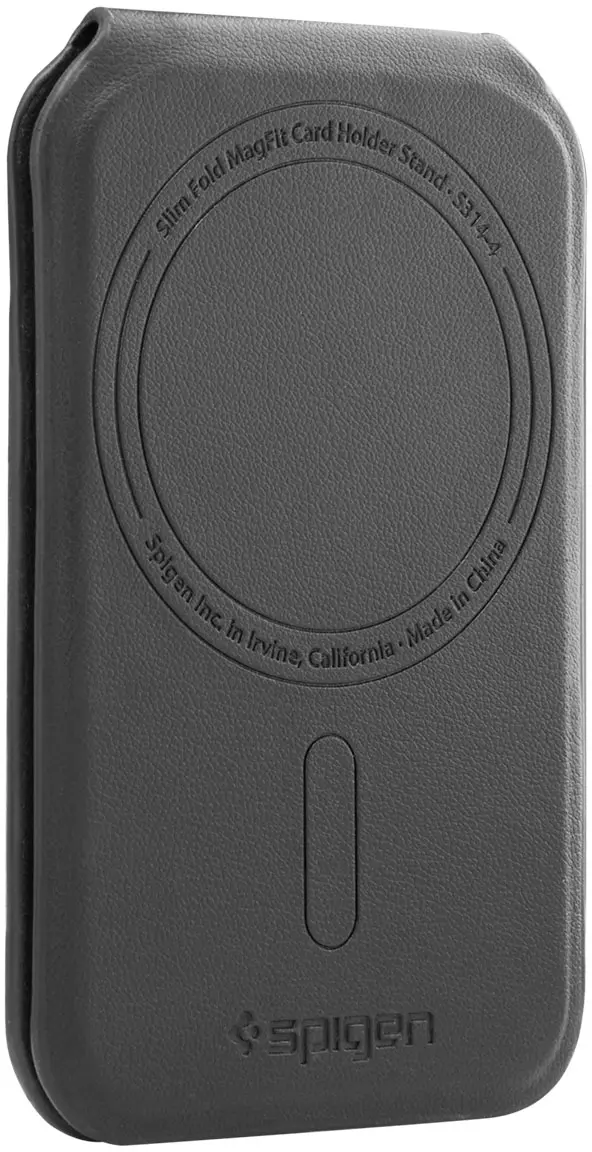 Spigen Slim Fold Stand Wallet MagSafe Pasjeshouder Zwart 12 Pasjes afbeelding 16
