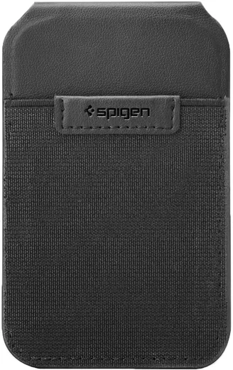 Spigen Slim Fold Stand Wallet MagSafe Pasjeshouder Zwart 12 Pasjes afbeelding 22