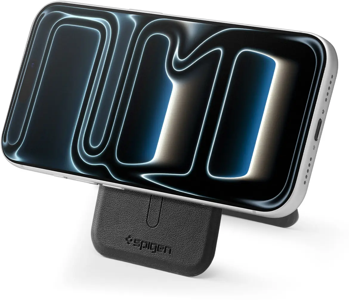Spigen Slim Fold Stand Wallet MagSafe Pasjeshouder Zwart 12 Pasjes afbeelding 12