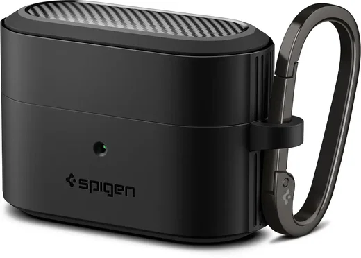 Spigen Rugged Armor Sony WF-1000XM6 Hoesje Matte Zwart afbeelding 1