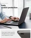 Spigen Air Skin Macbook Air 13 (M5/M4/M3/M2) Hoes Hardcase Transparant Zwart afbeelding 5