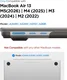 Spigen Air Skin Macbook Air 13 (M5/M4/M3/M2) Hoes Hardcase Transparant Zwart afbeelding 3