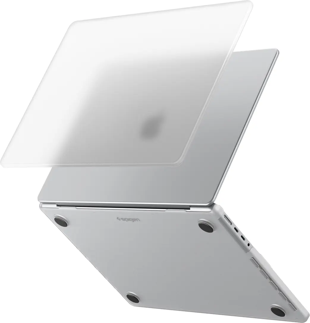 Spigen Air Skin Macbook Air 13 (M5/M4/M3/M2) Hoes Hardcase Transparant afbeelding 1