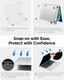 Spigen Air Skin Macbook Air 13 (M5/M4/M3/M2) Hoes Hardcase Transparant afbeelding 4