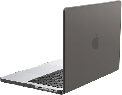Spigen Air Skin Macbook Pro 14 (M5/M4/M3/M2/M1) Hoes Hardcase Transparant Zwart afbeelding 11