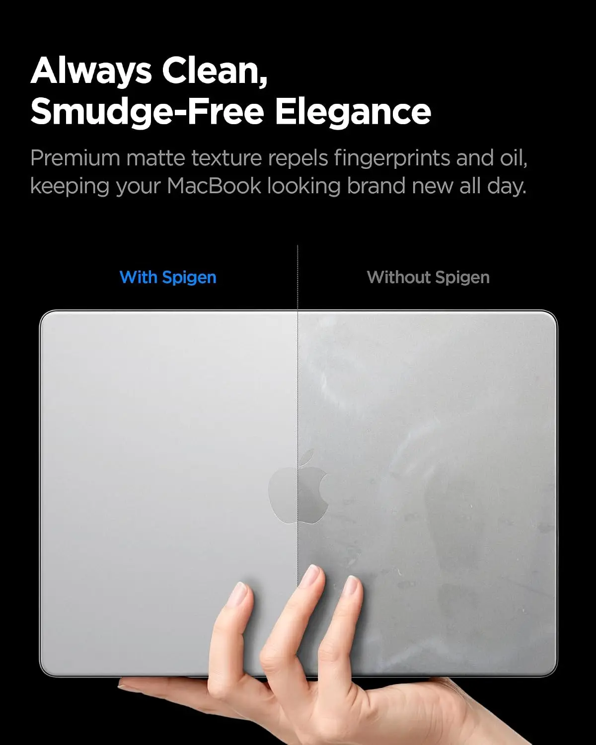 Spigen Air Skin Macbook Pro 16 (M5/M4/M3/M2/M1) Hoes Hardcase Transparant afbeelding 6