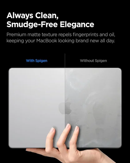 Spigen Air Skin Macbook Pro 16 (M5/M4/M3/M2/M1) Hoes Hardcase Transparant afbeelding 6