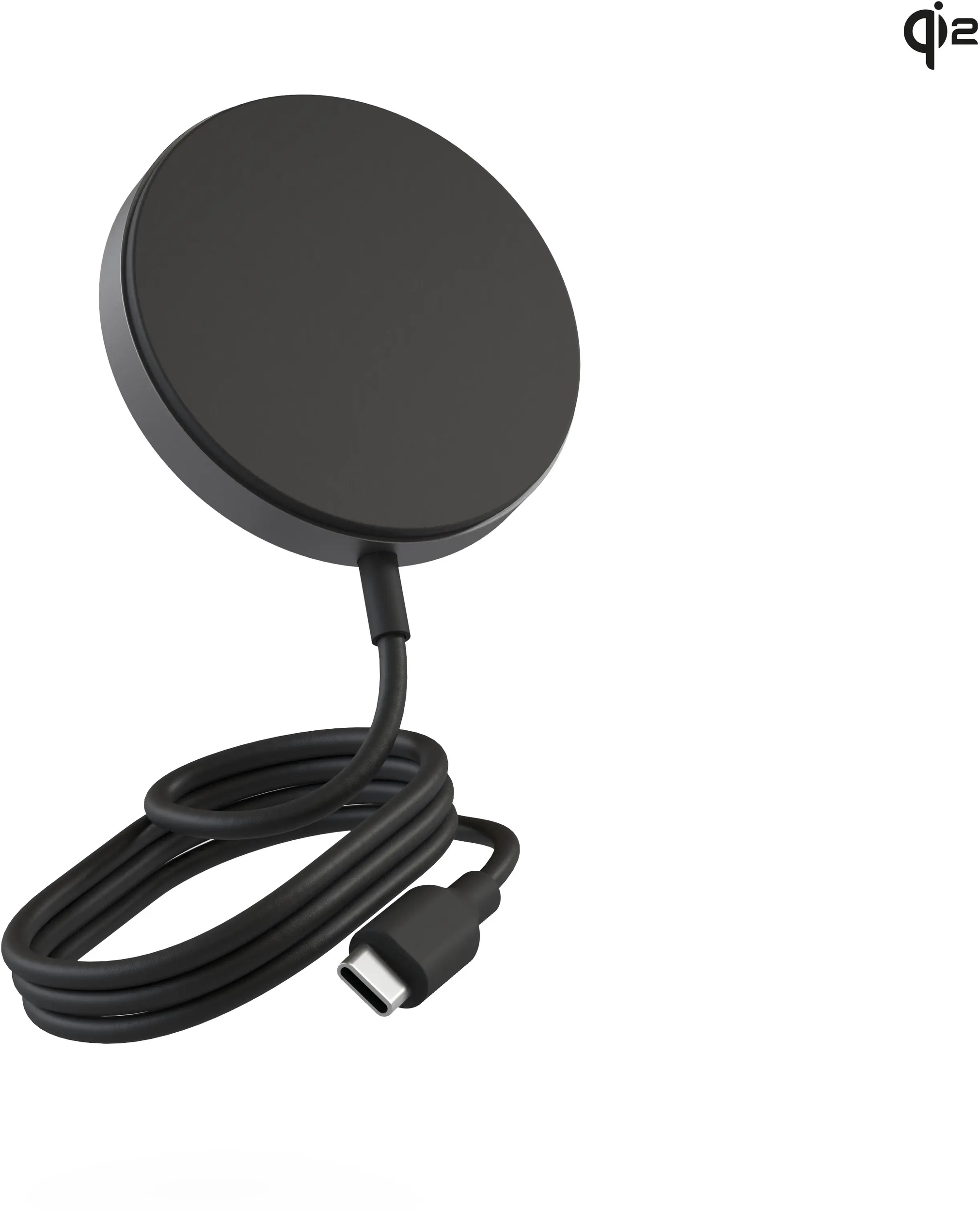 ZENS Qi2 Pro 1 Draadloze Oplader 15W Magneet Fast Charger Zwart afbeelding 4