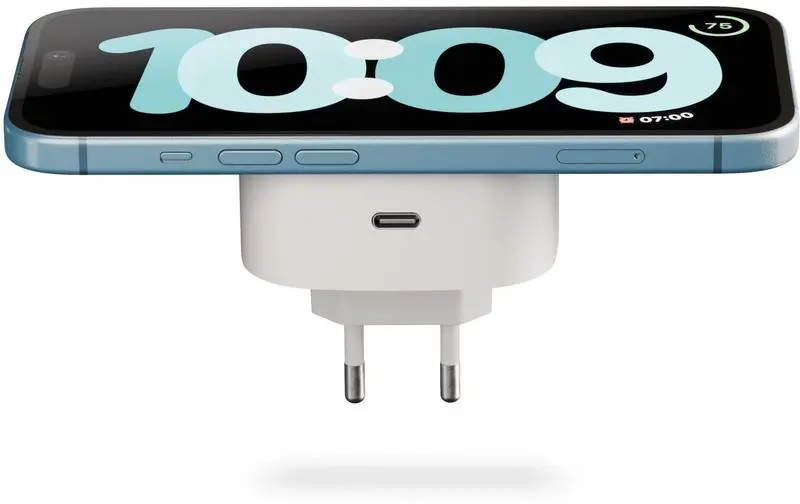 ZENS Magnetische Draadloze Adapter Qi2 / MagSafe 15W Oplader Wit afbeelding 8