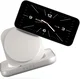 ZENS Magnetic Nightstand Charger 15W met Qi2 en MagSafe Wit afbeelding 1