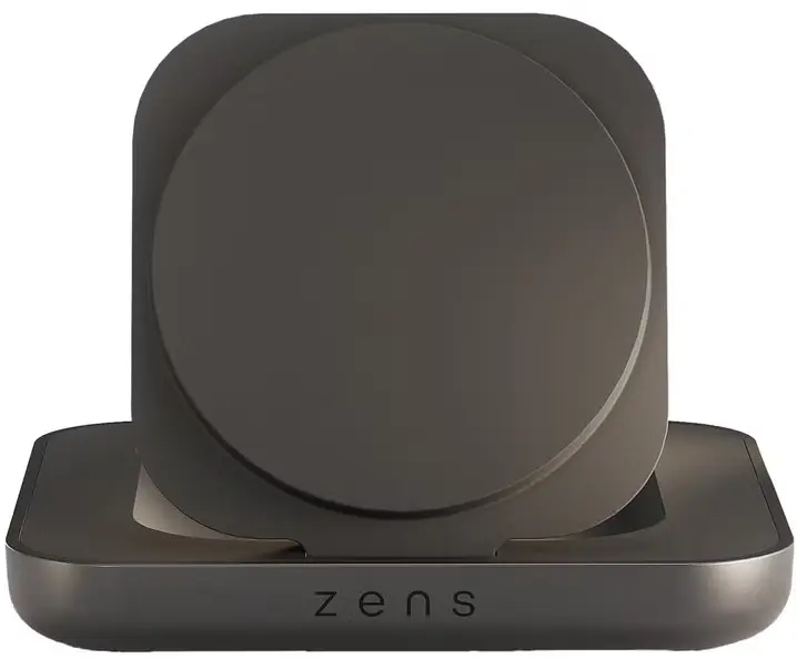 ZENS Magnetic Nightstand Charger 15W met Qi2 en MagSafe Zwart afbeelding 1
