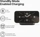 ZENS Magnetic Nightstand Charger 15W met Qi2 en MagSafe Zwart afbeelding 5