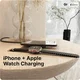 ZENS Pro 2 Draadloze Oplader Qi2 2-in-1 Fast Charge MagSafe/Apple Watch Zwart afbeelding 4