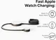 ZENS Pro 2 Draadloze Oplader Qi2 2-in-1 Fast Charge MagSafe/Apple Watch Zwart afbeelding 7