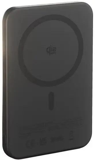 ZENS Powerbank 5.000 mAh Qi2.2 25W Magnetische Draadloze Powerbank Zwart afbeelding 2