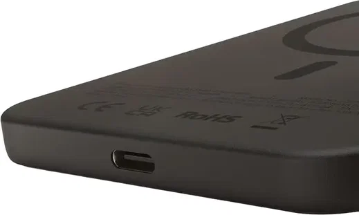 ZENS Powerbank 5.000 mAh Qi2.2 25W Magnetische Draadloze Powerbank Zwart afbeelding 4