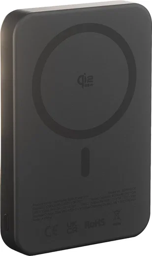 ZENS Powerbank 10.000 mAh Qi2.2 25W Magnetische Draadloze Powerbank Zwart afbeelding 2
