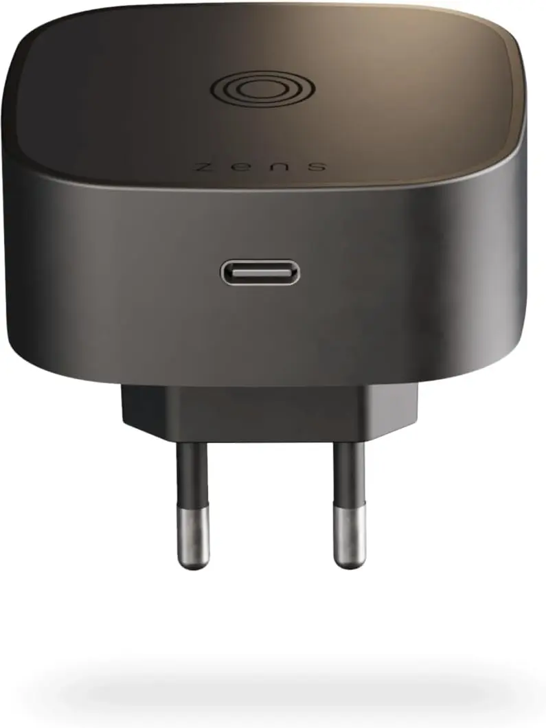 ZENS Wireless Charging Adapter 15W Magsafe en Qi2 Zwart + 18W USB-C Poort afbeelding 3