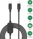 4smarts PrivacyCord USB-C naar USB-C Kabel 240W Fast Charge 1,2M Zwart afbeelding 2
