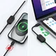 4smarts PrivacyCord USB-C naar USB-C Kabel 240W Fast Charge 1,2M Zwart afbeelding 3