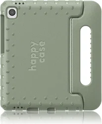 HappyCase Samsung Tab A11 Plus / Tab A9 Plus Kinder Tablethoes Handvat Khaki afbeelding