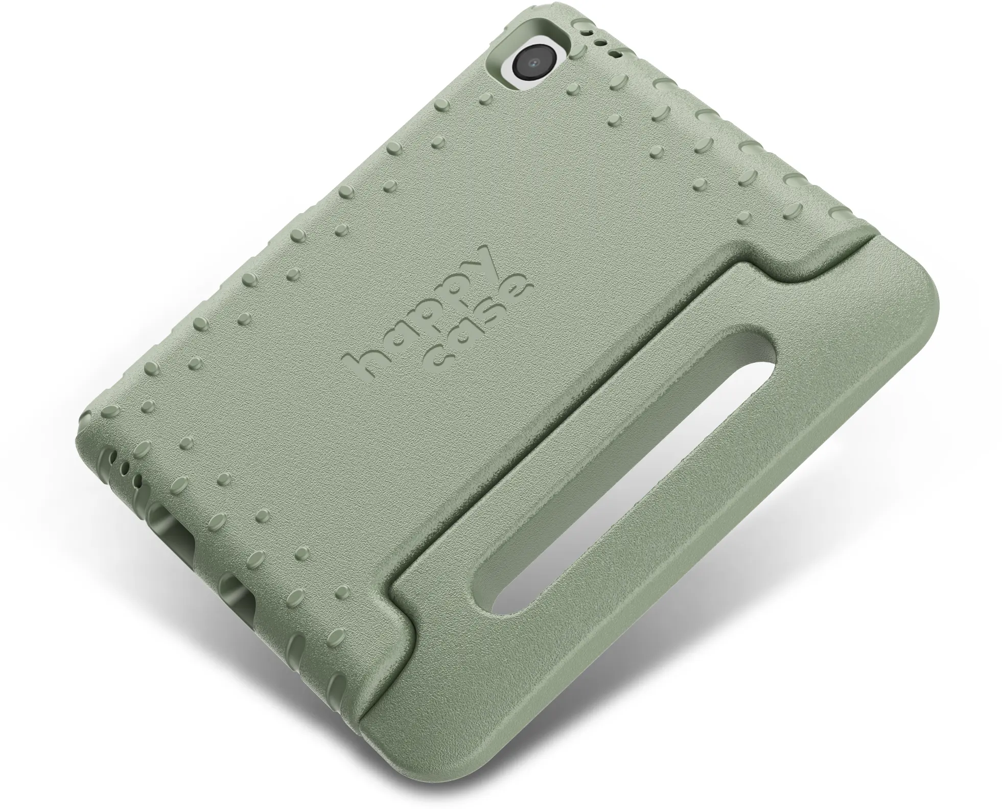 HappyCase Samsung Tab A11 Plus / Tab A9 Plus Kinder Tablethoes Handvat Khaki afbeelding 8