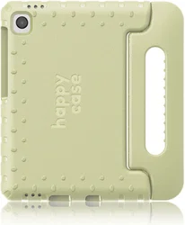 HappyCase Samsung Tab A11 Plus / A9 Plus Kinder Tablethoes Handvat Beige afbeelding