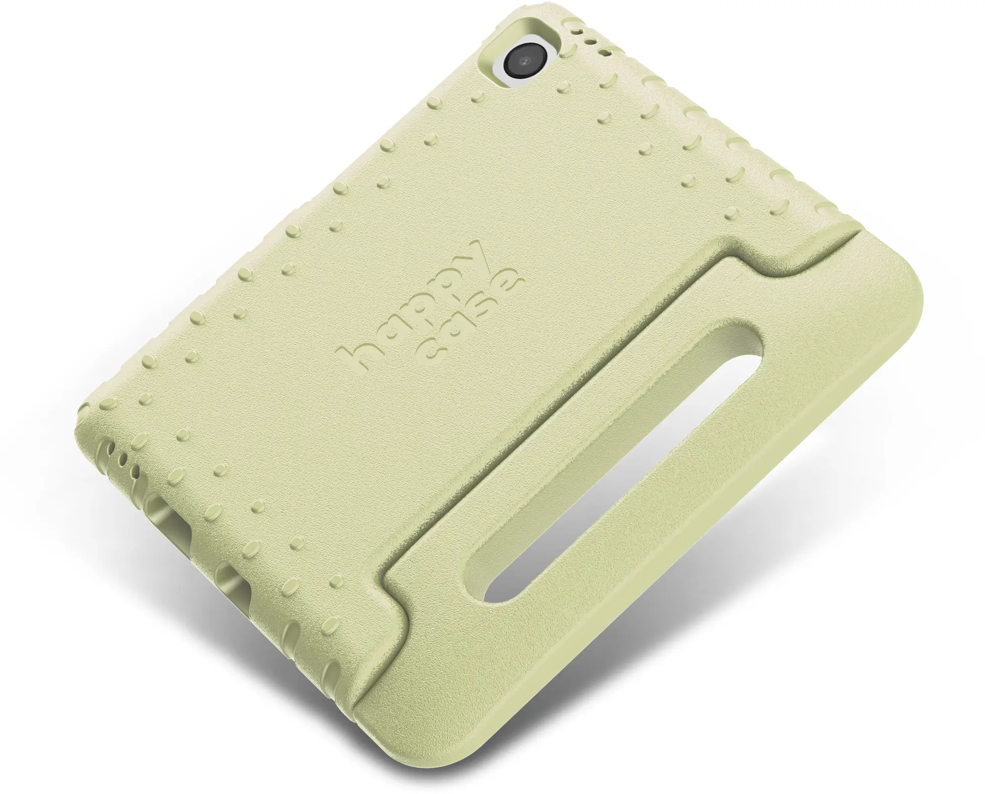 HappyCase Samsung Tab A11 Plus / A9 Plus Kinder Tablethoes Handvat Beige afbeelding 9