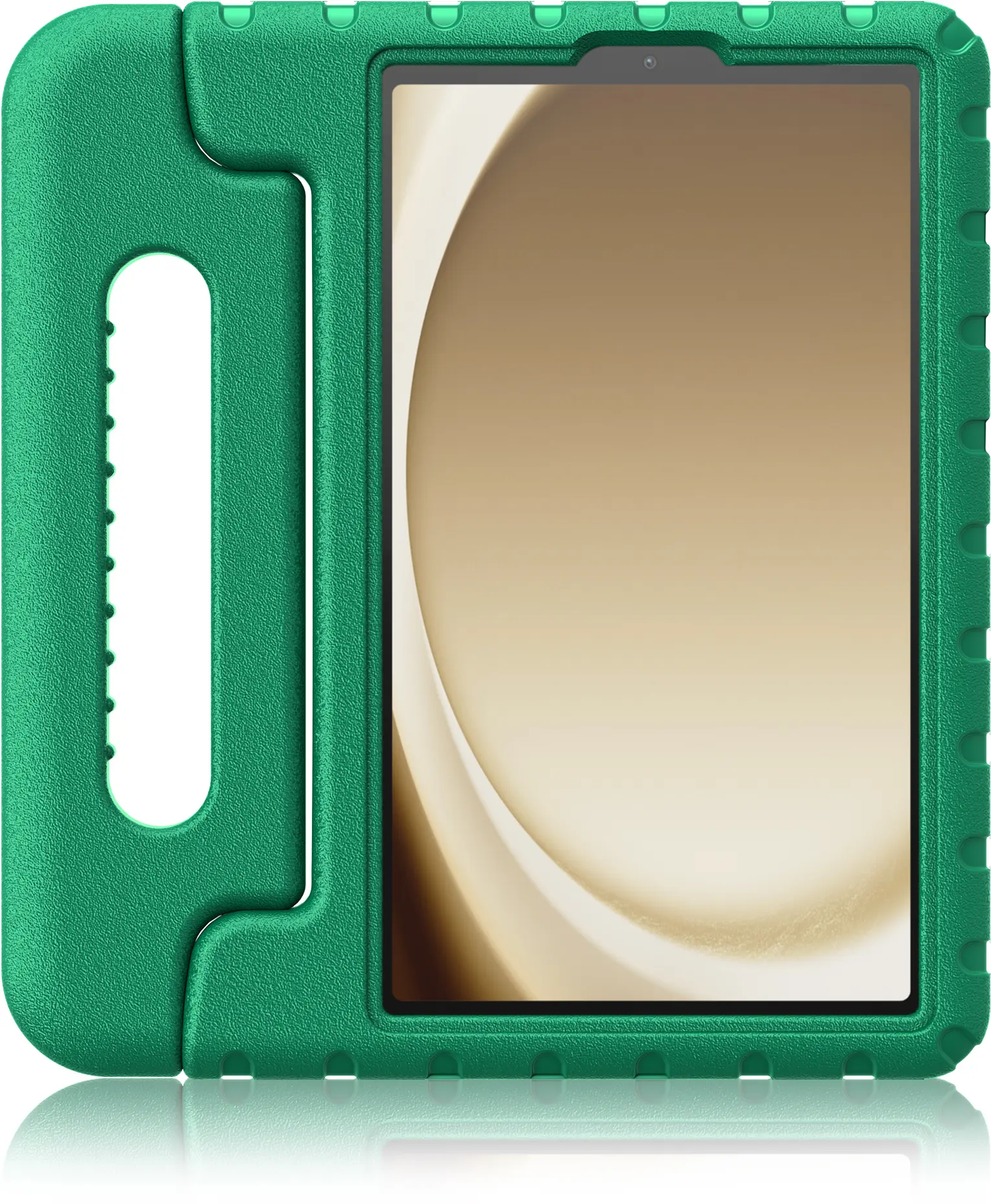 HappyCase Samsung Tab A11 Plus / A9 Plus Kinder Tablethoes Handvat Donker Groen afbeelding 7