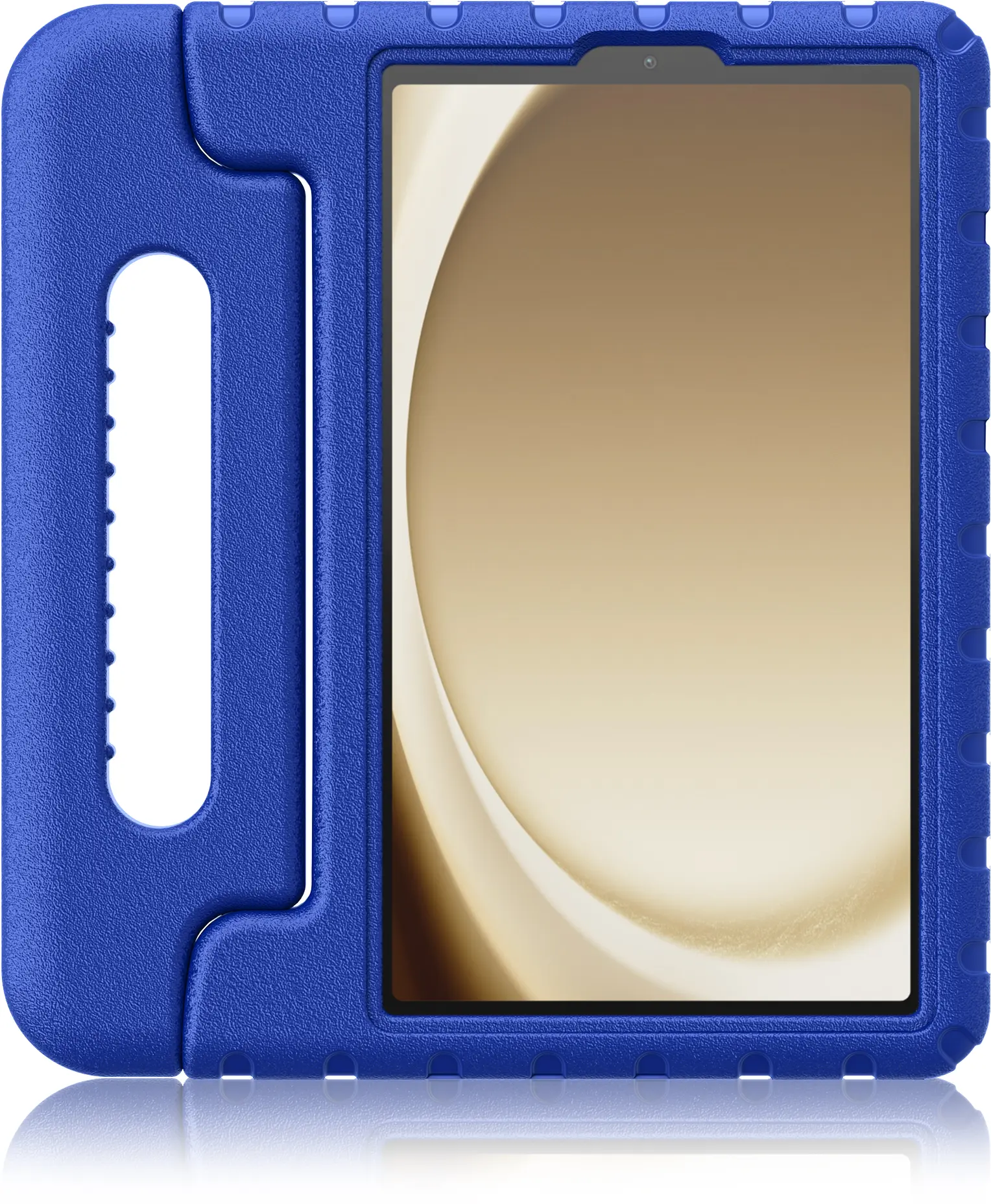 HappyCase Samsung Tab A11 Plus / A9 Plus Kinder Tablethoes Handvat Donker Blauw afbeelding 7