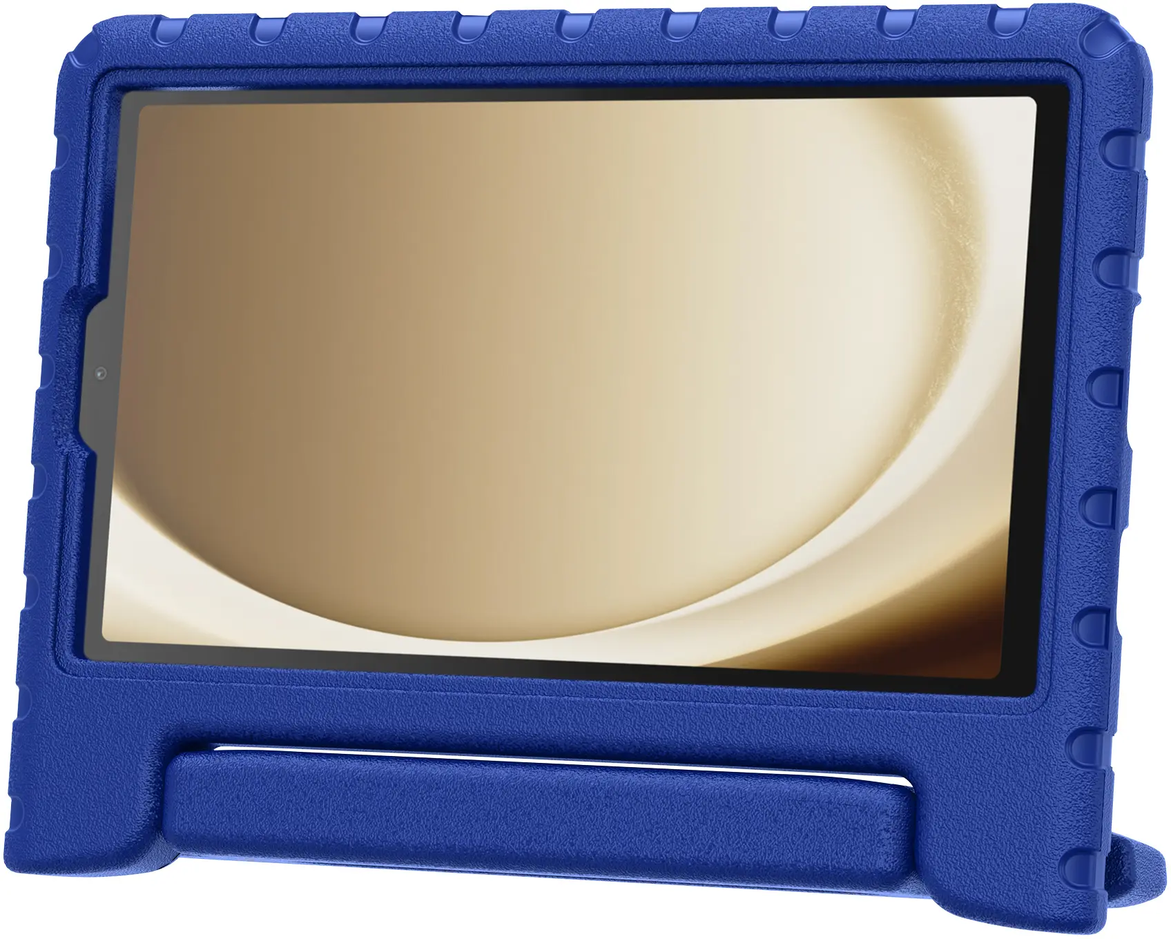 HappyCase Samsung Tab A11 Plus / A9 Plus Kinder Tablethoes Handvat Donker Blauw afbeelding 6