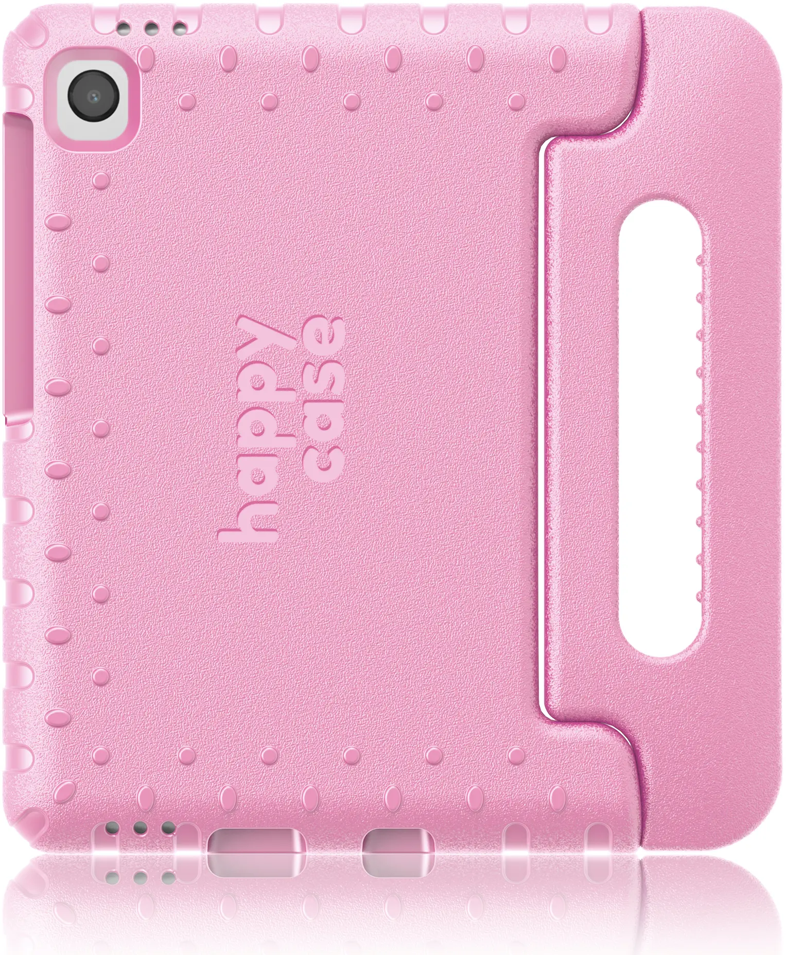 HappyCase Samsung Galaxy Tab A11 / A9 Kinder Tablethoes met Handvat Licht Roze afbeelding 1