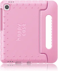 HappyCase Samsung Galaxy Tab A11 / A9 Kinder Tablethoes met Handvat Licht Roze afbeelding