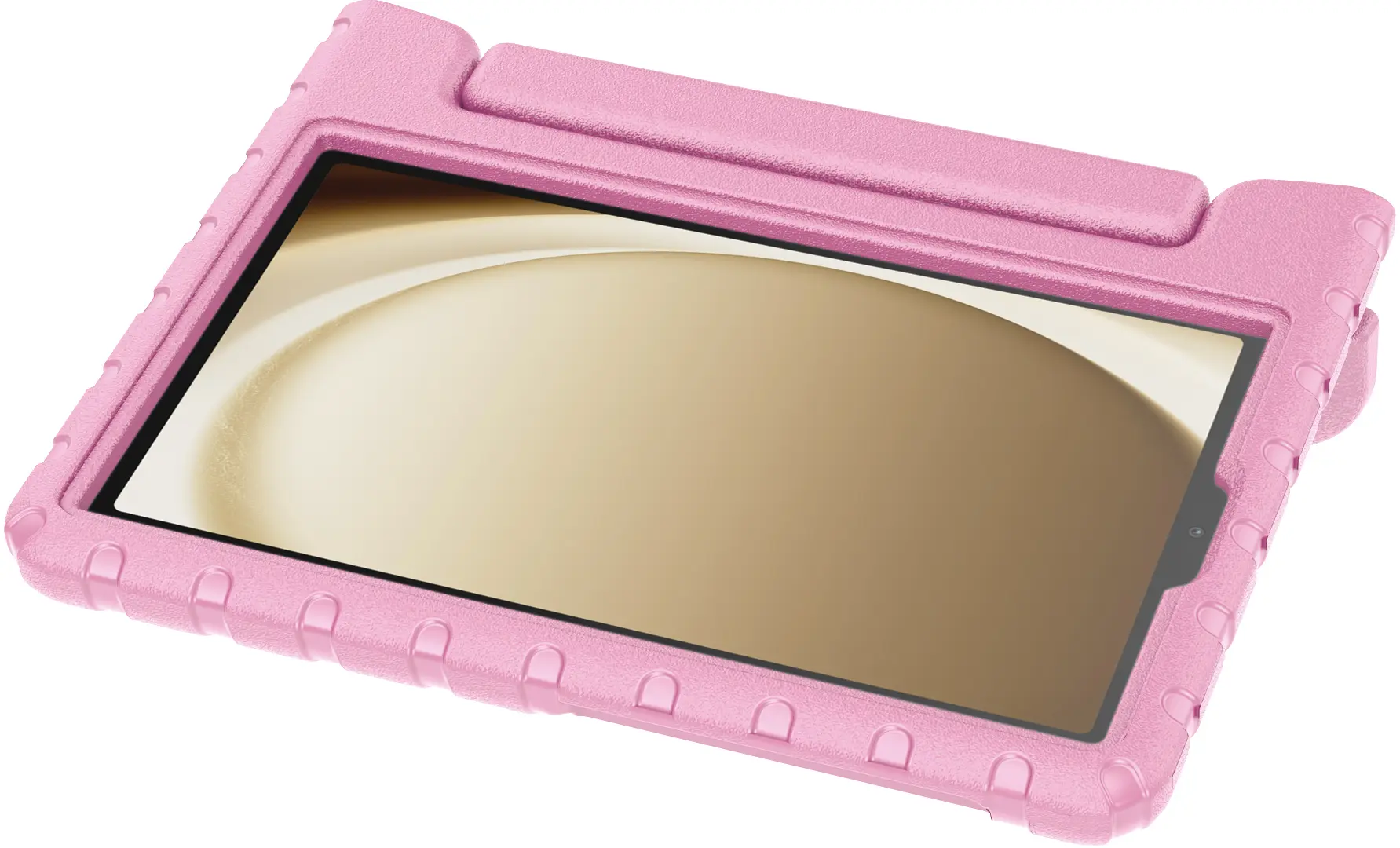 HappyCase Samsung Galaxy Tab A11 / A9 Kinder Tablethoes met Handvat Licht Roze afbeelding 8