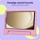 HappyCase Samsung Galaxy Tab A11 / A9 Kinder Tablethoes met Handvat Licht Roze afbeelding 3