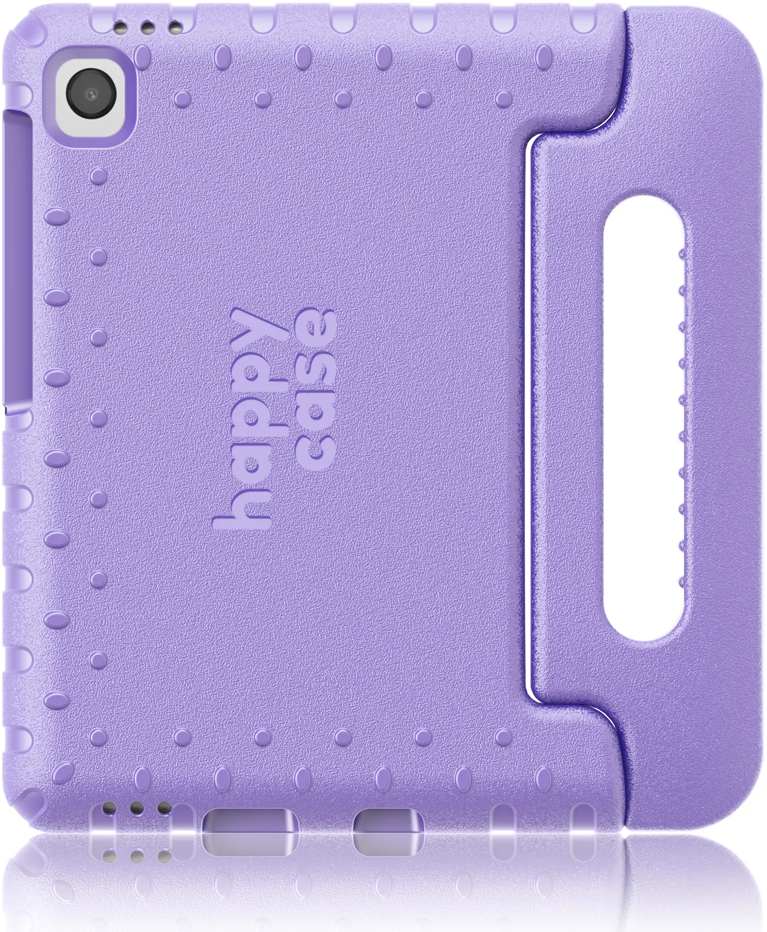 HappyCase Samsung Galaxy Tab A11 / A9 Kinder Tablethoes met Handvat Lila afbeelding 1