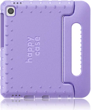 HappyCase Samsung Galaxy Tab A11 / A9 Kinder Tablethoes met Handvat Lila