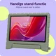 HappyCase Lenovo Tab M11 Kinder Tablethoes met Handvat Khaki afbeelding 2