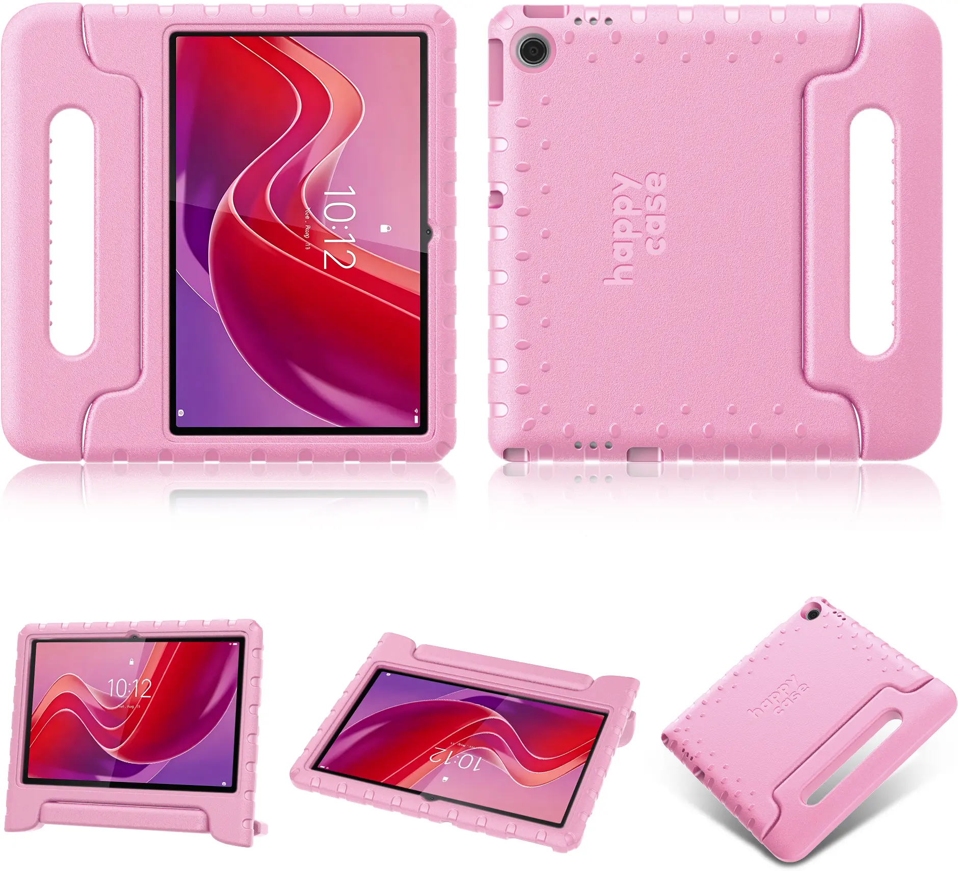 HappyCase Lenovo Tab M11 Kinder Tablethoes met Handvat Licht Roze afbeelding 10