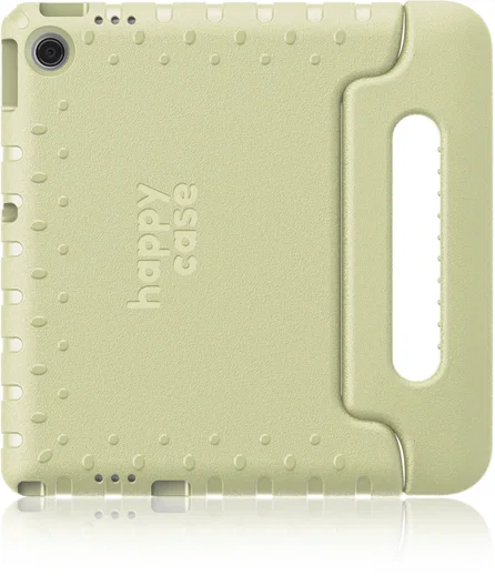 HappyCase Lenovo Tab M11 Kinder Tablethoes met Handvat Beige afbeelding 1