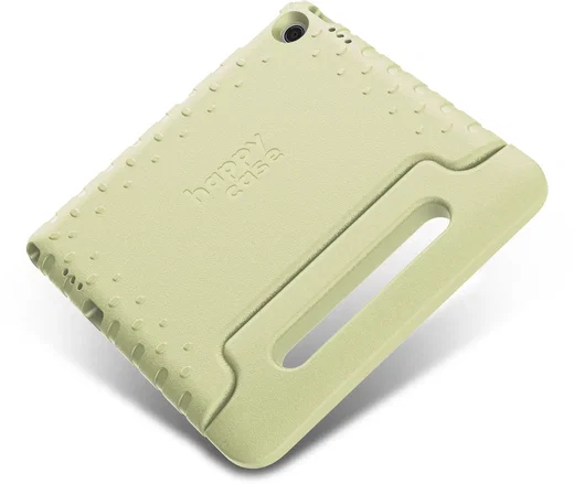 HappyCase Lenovo Tab M11 Kinder Tablethoes met Handvat Beige afbeelding 9