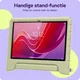 HappyCase Lenovo Tab M11 Kinder Tablethoes met Handvat Beige afbeelding 3