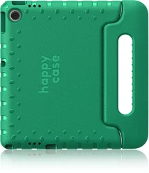 HappyCase Lenovo Tab M11 Kinder Tablethoes met Handvat Donker Groen afbeelding