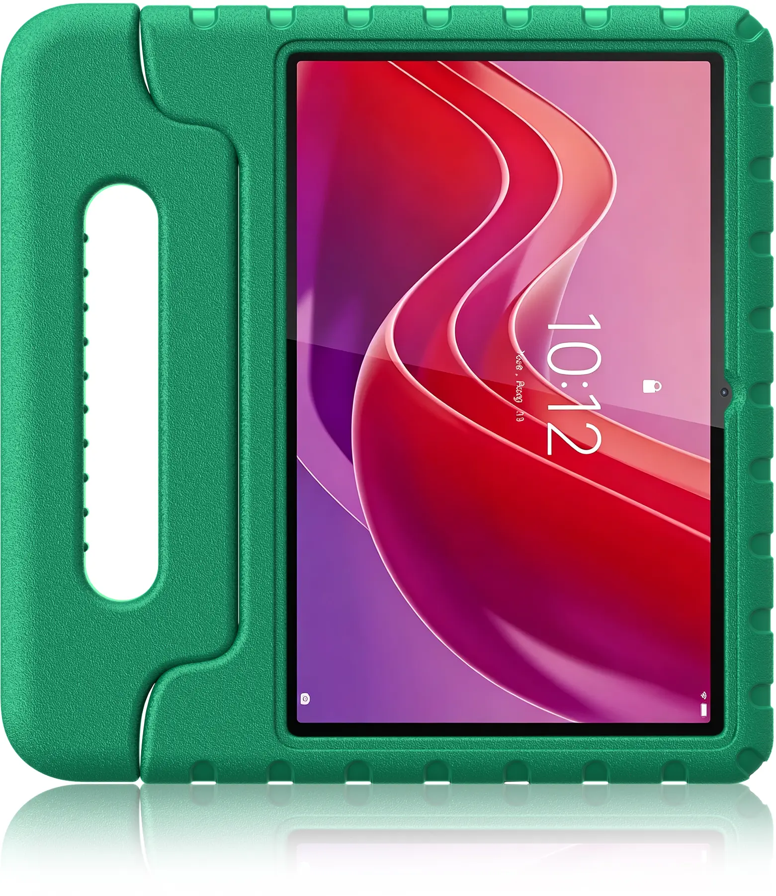 HappyCase Lenovo Tab M11 Kinder Tablethoes met Handvat Donker Groen afbeelding 7