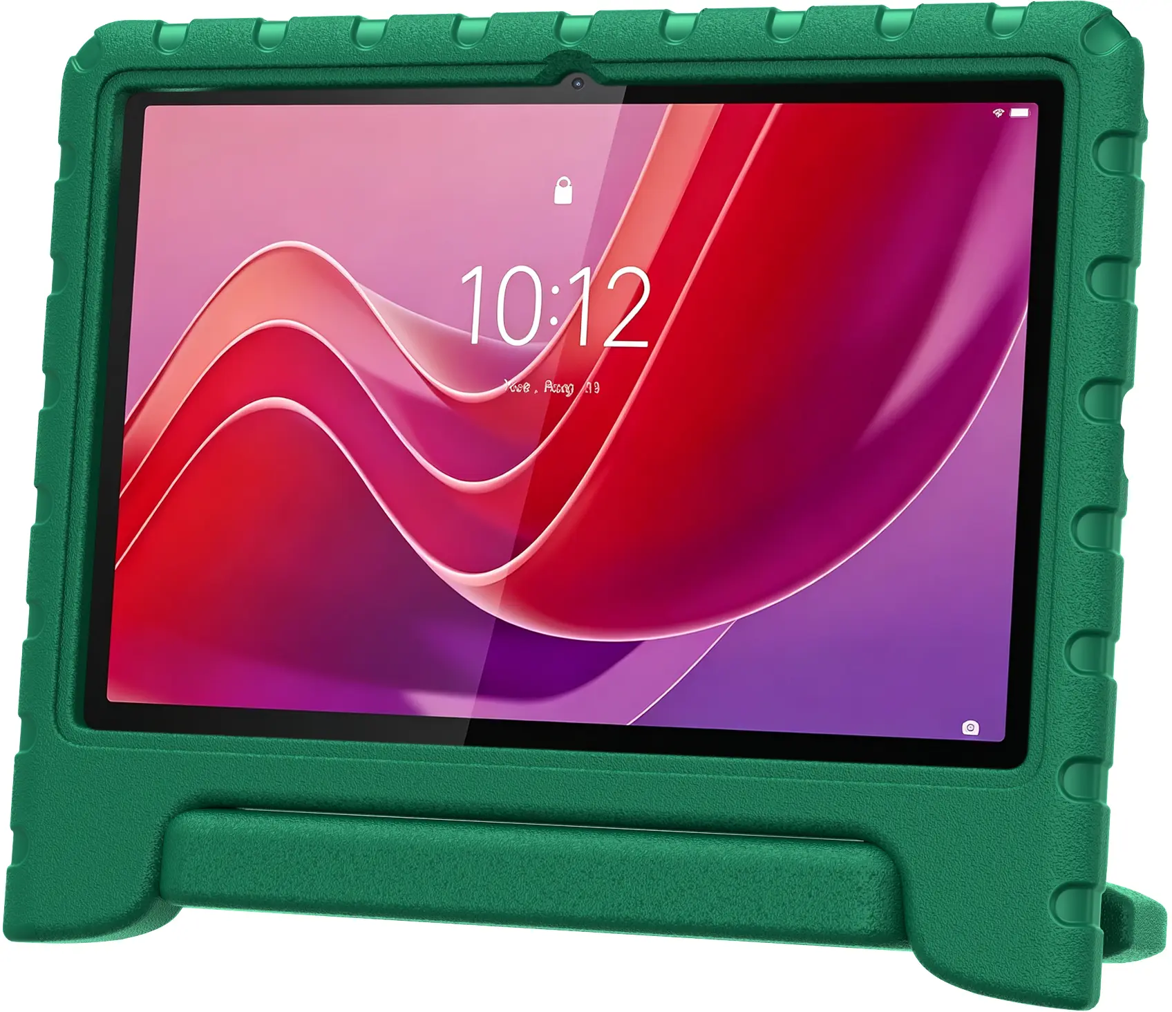 HappyCase Lenovo Tab M11 Kinder Tablethoes met Handvat Donker Groen afbeelding 6