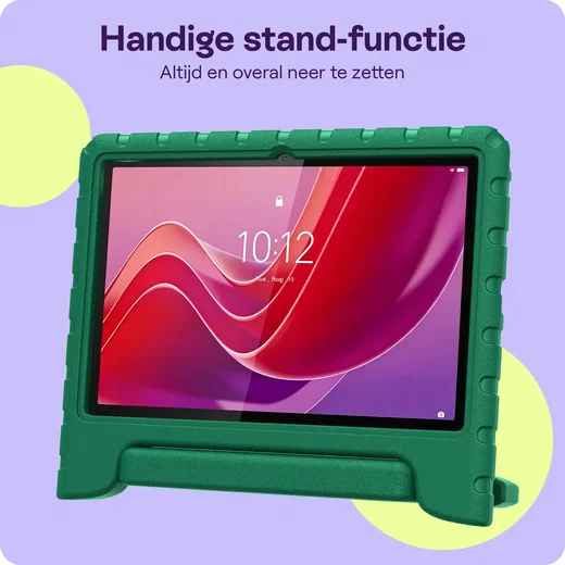 HappyCase Lenovo Tab M11 Kinder Tablethoes met Handvat Donker Groen afbeelding 3