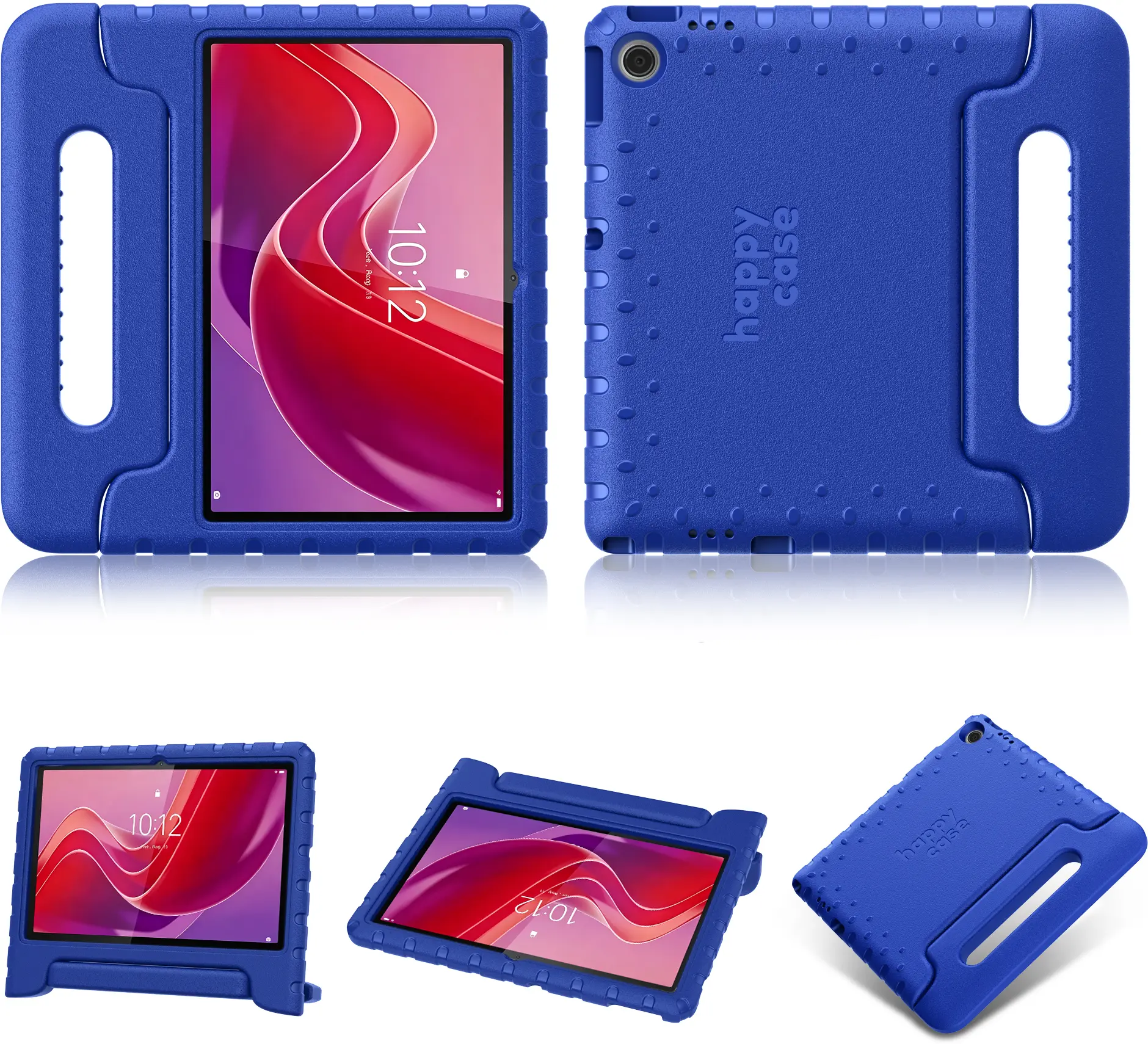 HappyCase Lenovo Tab M11 Kinder Tablethoes met Handvat Donker Blauw afbeelding 10